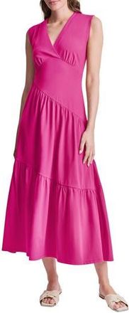 DKNY Stretch Cotton Maxi Dress in Rose Violet at Nordstrom Rack, Size X-Large