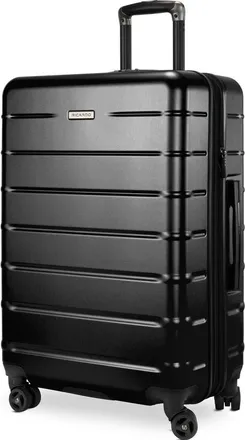 Ricardo Beverly Hills Cambria Hardside Luggage 24-inch Medium Checked in Black Pearl at Nordstrom
