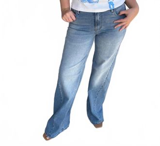 Kut from the Kloth High-Rise Wide Leg Jean In Blue