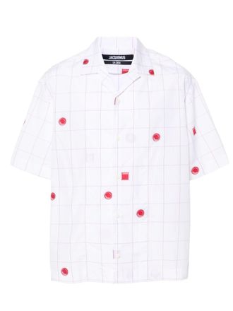 Jacquemus Camicia La Chemise Jean - Bianco