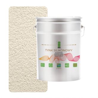 OEM Revestimiento Exterior De Silicona Para Fachadas, Blanco Ligeramente Amarillento, 1,5 Mm, Calidad Superior, 25 Kg