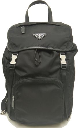 Prada Nero Nylon Backpack (Pre-Owned)