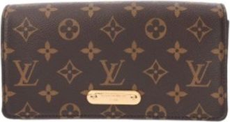 Louis Vuitton Brown Monogram Canvas Chain/Shoulder Wallet (Pre-Owned)