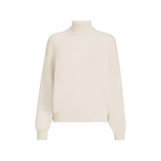 Brunello Cucinelli Cashmere Turtleneck Sweater With Monili