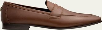 Bougeotte Flaneur Leather Penny Loafers