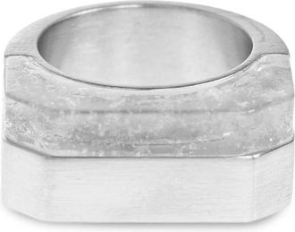 Rick Owens Double Crystal Hollywood Ring