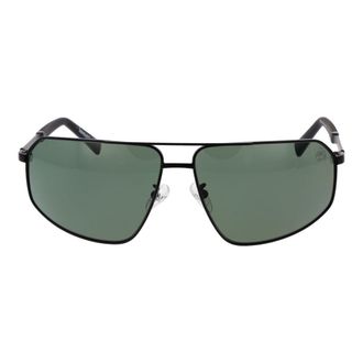 Timberland TI-1062424 Aviator Metal Sunglasses - Black