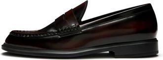 Isabel Bernard Vend&ocirc;me Blandine Loafers - Dames - Loafers - Rood - 36 EU - Leer - Schoenen
