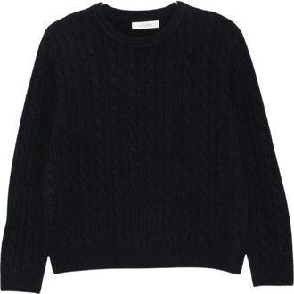Jcsophie Pullover met kabelpatroon - Dames - Ronde hals truien - Zwart - M - Truien & Vesten