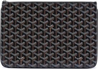 Goyard Pre-owned Clutches, female, Black, Size: ONE SIZE Pre-owned Senat MM Clutch