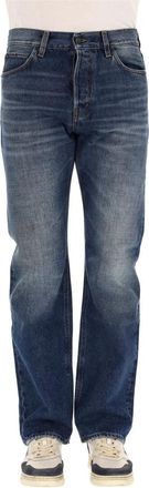 Haikure Mid Blue Blake Linea Jeans - Heren - Regular Fit Jeans - Blauw - W29 - Katoen - Jeans
