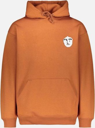Fucking Awesome Mens FA Society 111 Hoodie - Adobe - Orange - Size: 38