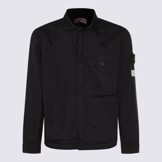 Stone Island Black Down Jacket