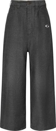 Balenciaga Wide Broeken - Heren - Wijde Broeken - Grijs - S - Katoen - Broeken