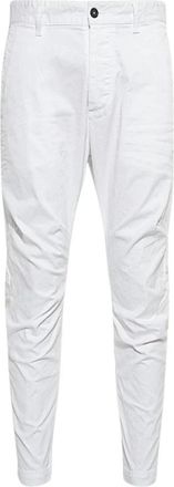 Dsquared2 Slim Fit Cotton Stretch Chino Broek - Heren - Chinos - Wit - XS - Katoen - Broeken