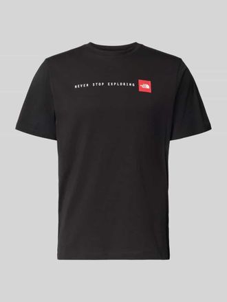 The North Face Regular Fit T-Shirt mit Logo-Print in Black, Gr&ouml;&szlig;e XXL