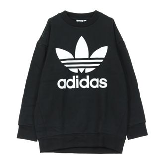 adidas Crewneck Sweatshirt - Heren - Sportshirts - Zwart - L - Katoen - Fitness