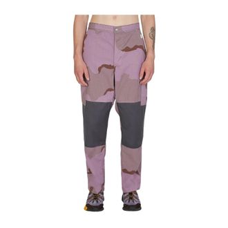 OAMC Straight Trousers, male, Purple, Size: XL BDU Pants