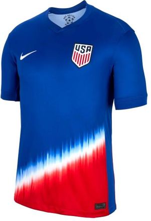 Nike USMNT 24 Stadium Away Replica Soccer Jersey Blue FJ4277-417