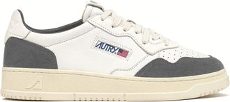 Autry Goat Leather and Suede Bimaterial Sneakers
