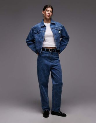Carhartt Work in Progress Duck Orell - Jeans blu mimetici