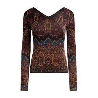 Etro Tops, Dames, Veelkleurig, S, Long Sleeve Tops