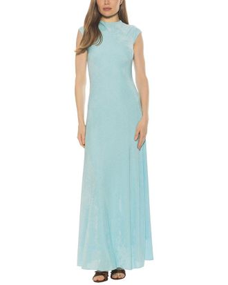 Alexia Admor Nalani Mock Neck Sleeveless Maxi Dress