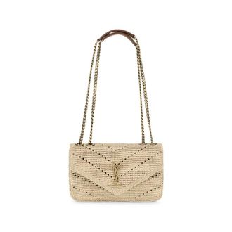 Saint Laurent Gaafy - female - Saint Laurent - Shoulder Bags - Beige - ONE SIZE - Bags