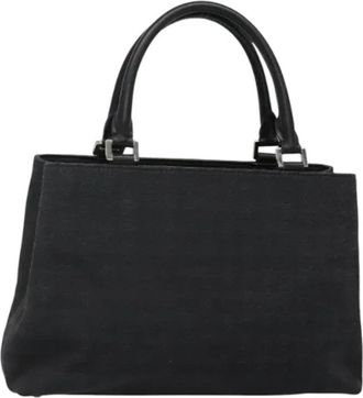 Celine Tweedehands Canvas handtassen - Dames - Vintage Handtas - Zwart - ONE Size - Vintage