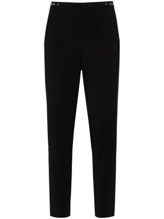 Patrizia Pepe Essential cropped trousers - Black