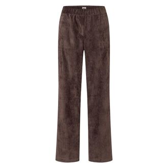 M.A.C Jump In Wide Broeken - Dames - Broeken - Bruin - Maat: 3XL Corduroy