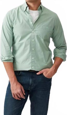 Rodd & Gunn Mens Hendrick Long Sleeve Shirt In Thyme