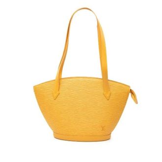 Louis Vuitton Pre-owned Saint Jacques PM - Dames - Pre-owned - Geel - Maat: ONE Size Leer