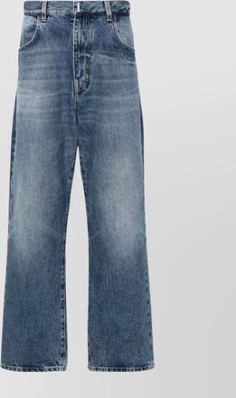 Givenchy denim mid-rise straight-leg jeans