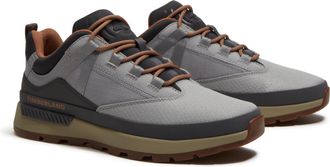 Timberland Sneaker TIMBERLAND EURO TREKKER LOW LACE UP SNEAKER, Herren, Gr. 41,5, light grau mesh, Textil, Schuhe Sneaker