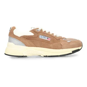 Autry Sneakers, male, Brown, Size: 8 US Hyperway Suede Sneakers