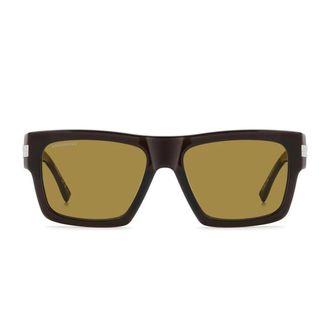 Dsquared2 Sunglasses D2 0198/S 09 Q Brown/Yellow Men