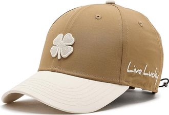 Black Clover Hollywood 40 Adjustable Womens Hat Baseball Caps Brown/Cream Womens Hat/Cream Clover, Polyester