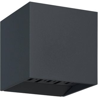 Loops Stylish Anthracite Indoor Wall Light for Modern Home Decor in Grey