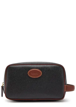 Mulberry Grained Leather Washbag - Black - One Size
