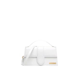 Jacquemus Womens Le Grand Bambino Bag - White Leather - One Size