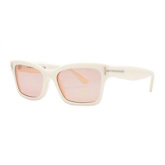 Tom Ford FT1085 25Z Ivory/Pink Mirror