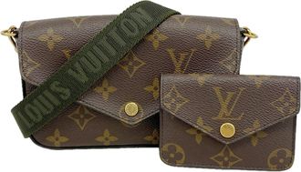 Louis Vuitton Brown Pochette (Pre-Owned)