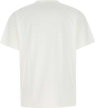 Burberry Mens White Cotton T-Shirt A1464
