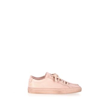 Common Projects Original Achilles Lage Sneakers in Roze Leer