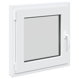 vidaXL Color Interno De Ventana De S&oacute;tano Blanco Risor 50 X 50 Cm Vidaxl
