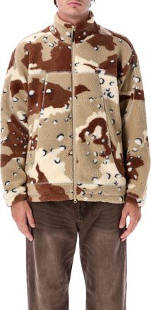 Obey Sherpa Textured Camouflage Jacket By Obey