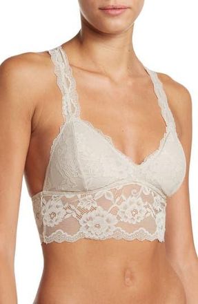 Wishlist Floral Lace Bralette in Champagne at Nordstrom Rack, Size Medium
