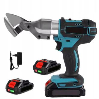 OEM Tijeras Met&aacute;licas A Pilas Para Cortar Chapa Met&aacute;lica + 2 Pilas