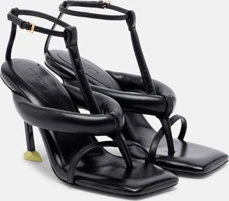 Givenchy Boudoir leather thong sandals